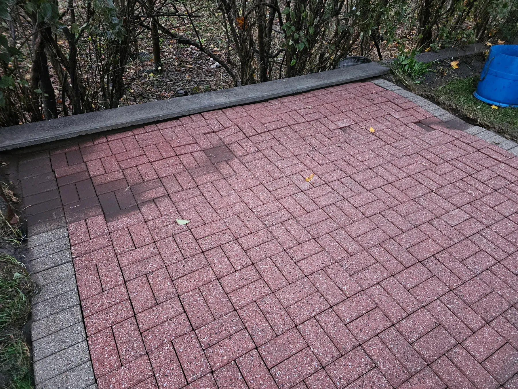 Interlock pavers after CAT5 Seal & Renew
